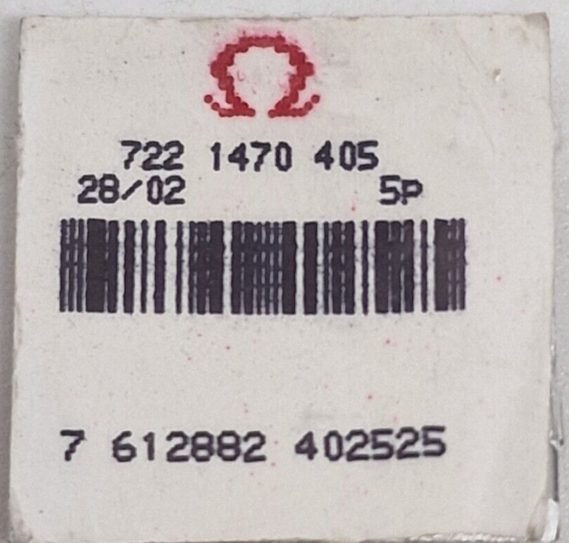 Omega 1470 405 Original N.O.S. Winding Stem Charge Shaft ETA 282.001
