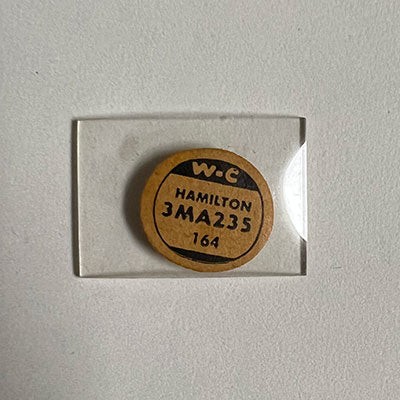 HAMILTON : BOONE & LANGFORD – Rectangle 23.5mm x 16.5mm