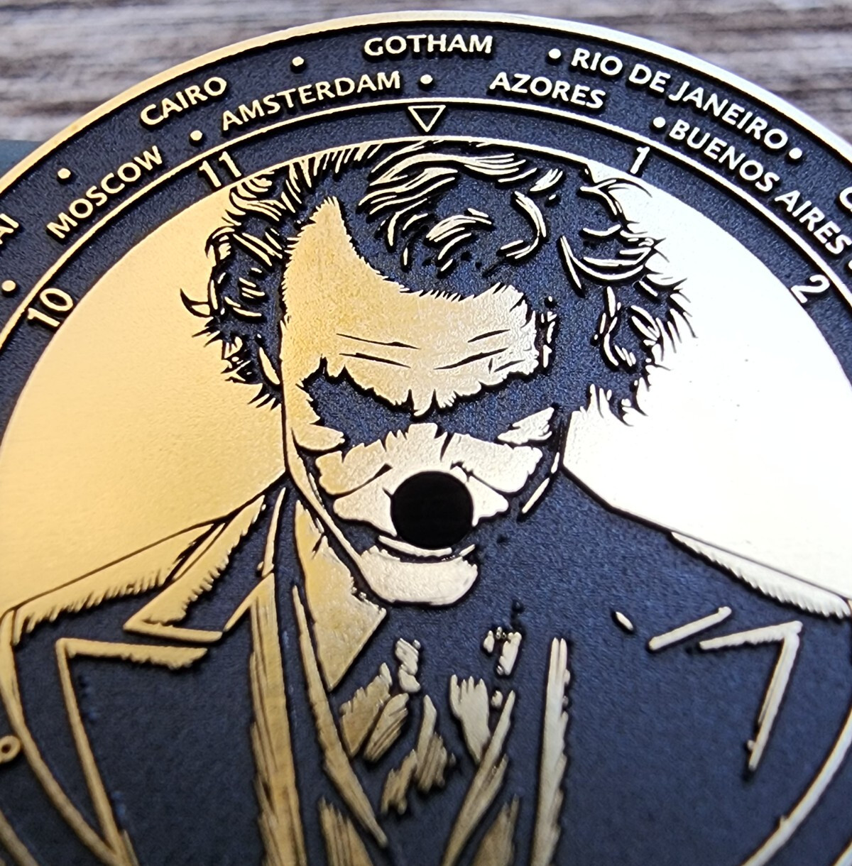 Custom-Made Laser Engraved Watch Dial | JOKER – Order any designsize