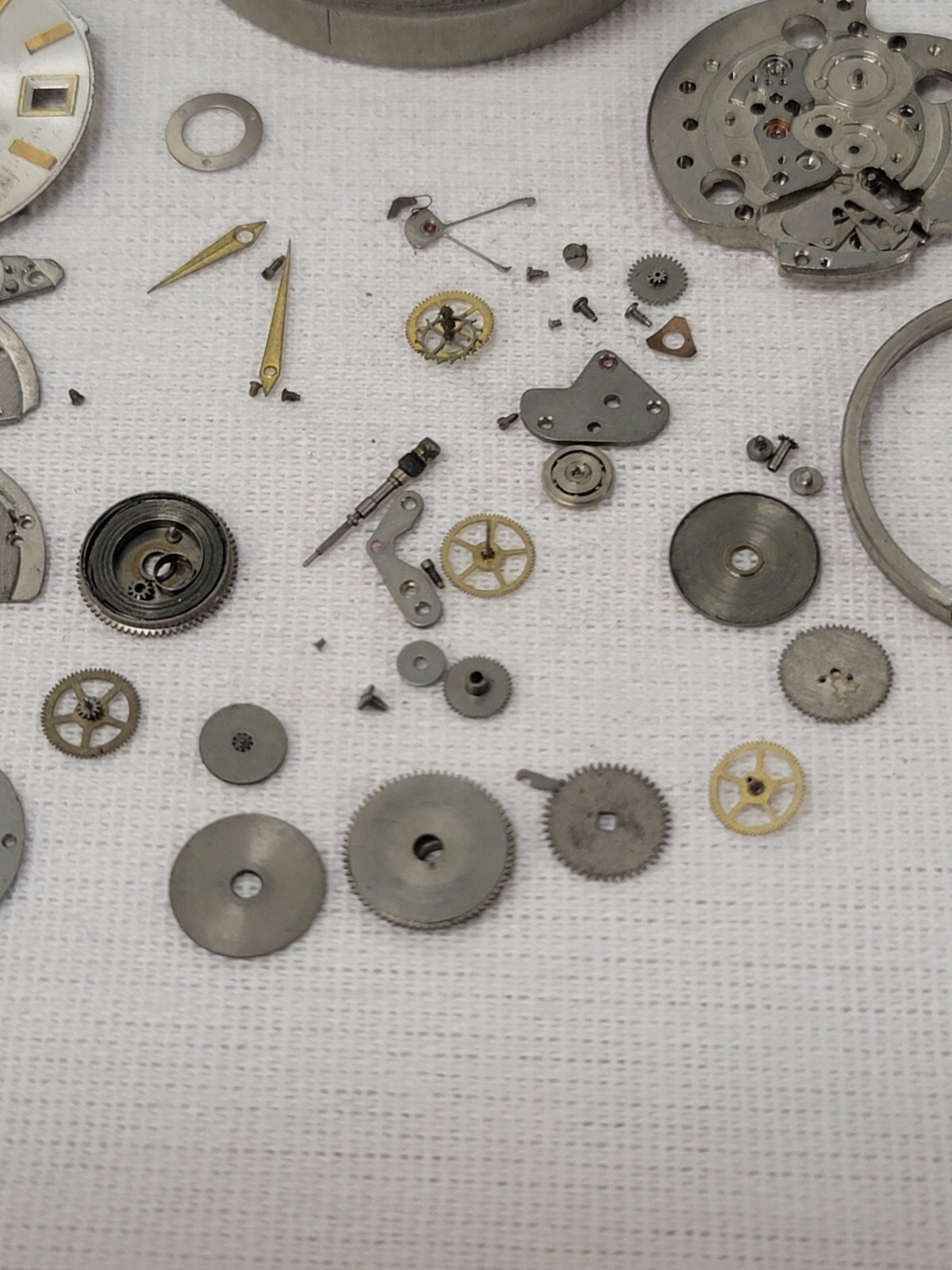 Seiko Sportsmatic Calendar 820 Sea Horse 17j Watch Movement Dial Part