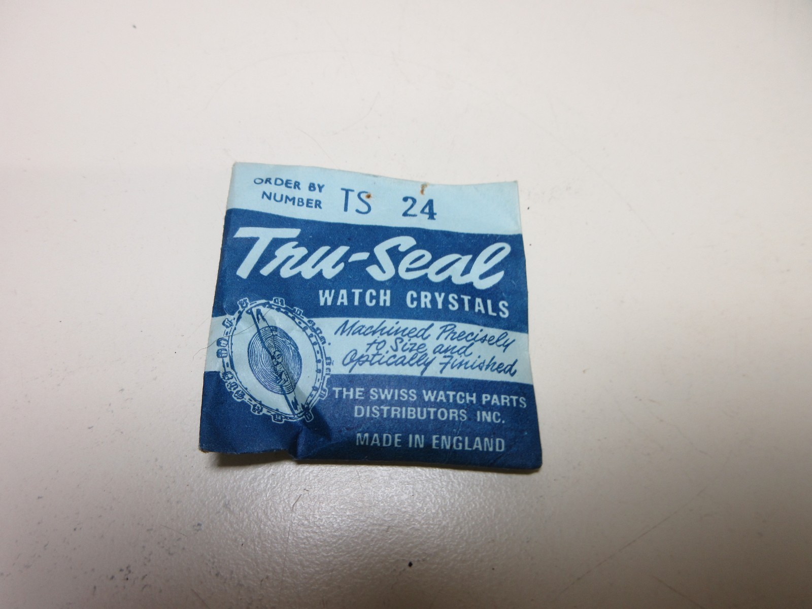 TRU SEAL ROUND WATCH CRYSTAL TS 24 WATCHMAKER REPLACEMENT PART #344