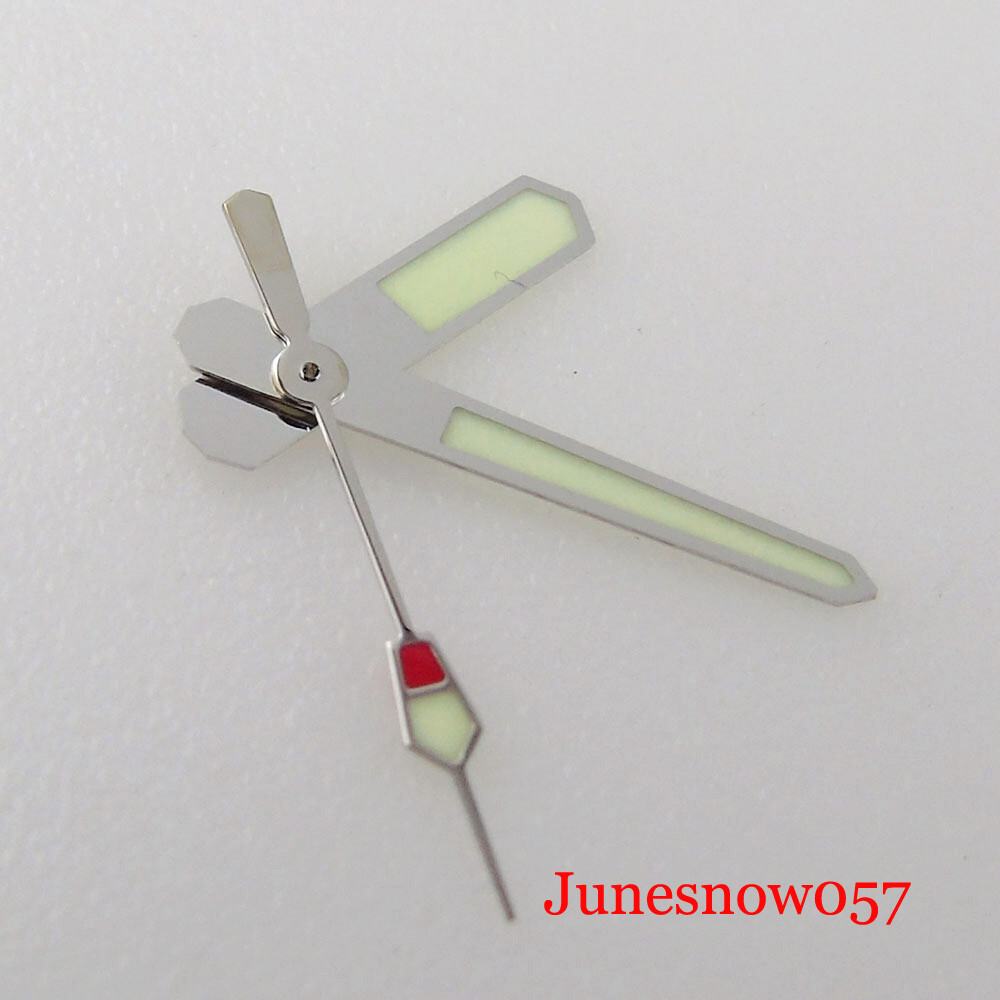 Fit NH35A NH36A 7s26 7s36 4R35 4R36 Gold Black Watch Hand Needle Green Luminous