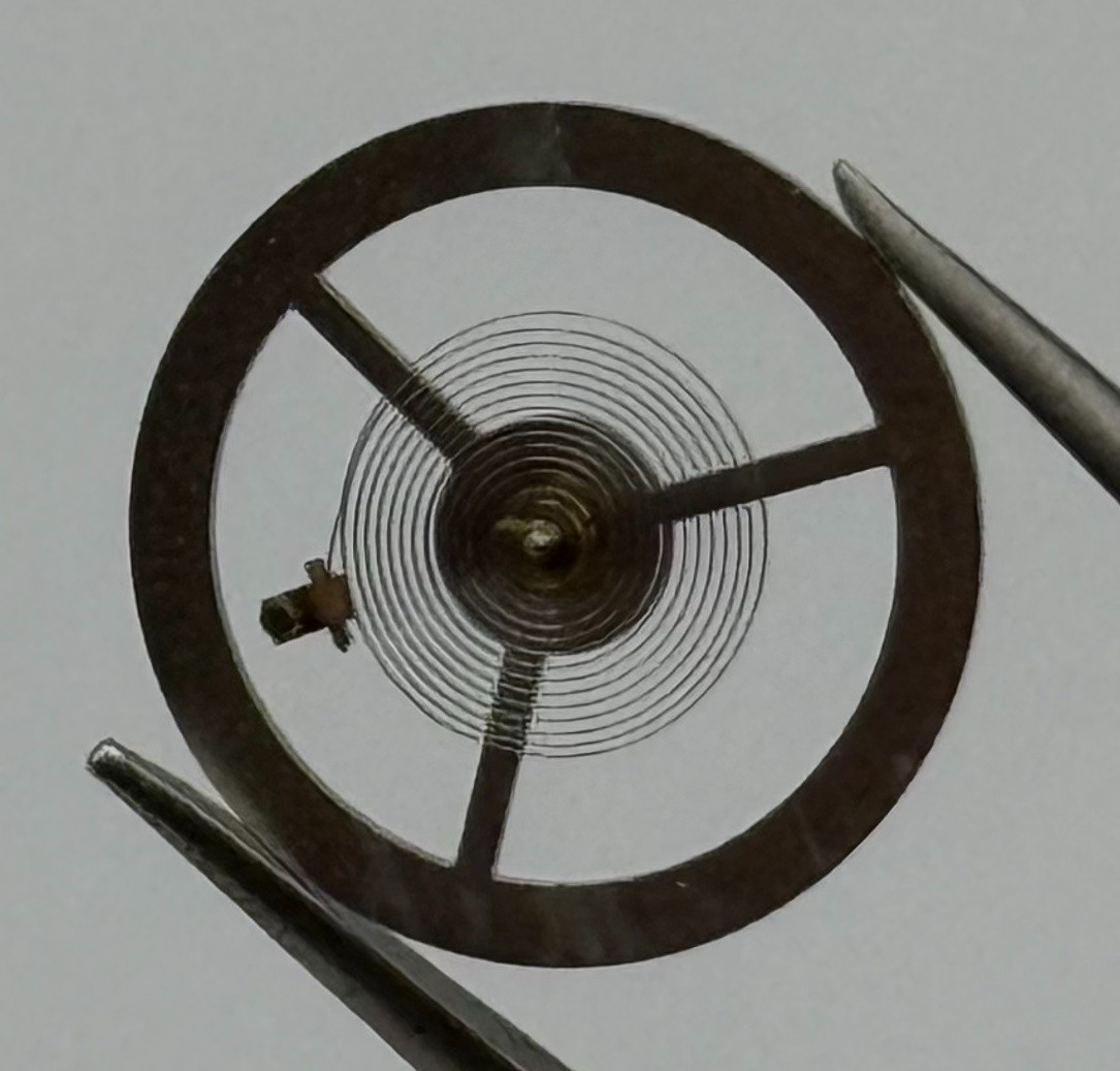EB 8800 Balance Wheel Complete And Spring 12”’ Renata 1309 Watch Movement Parts