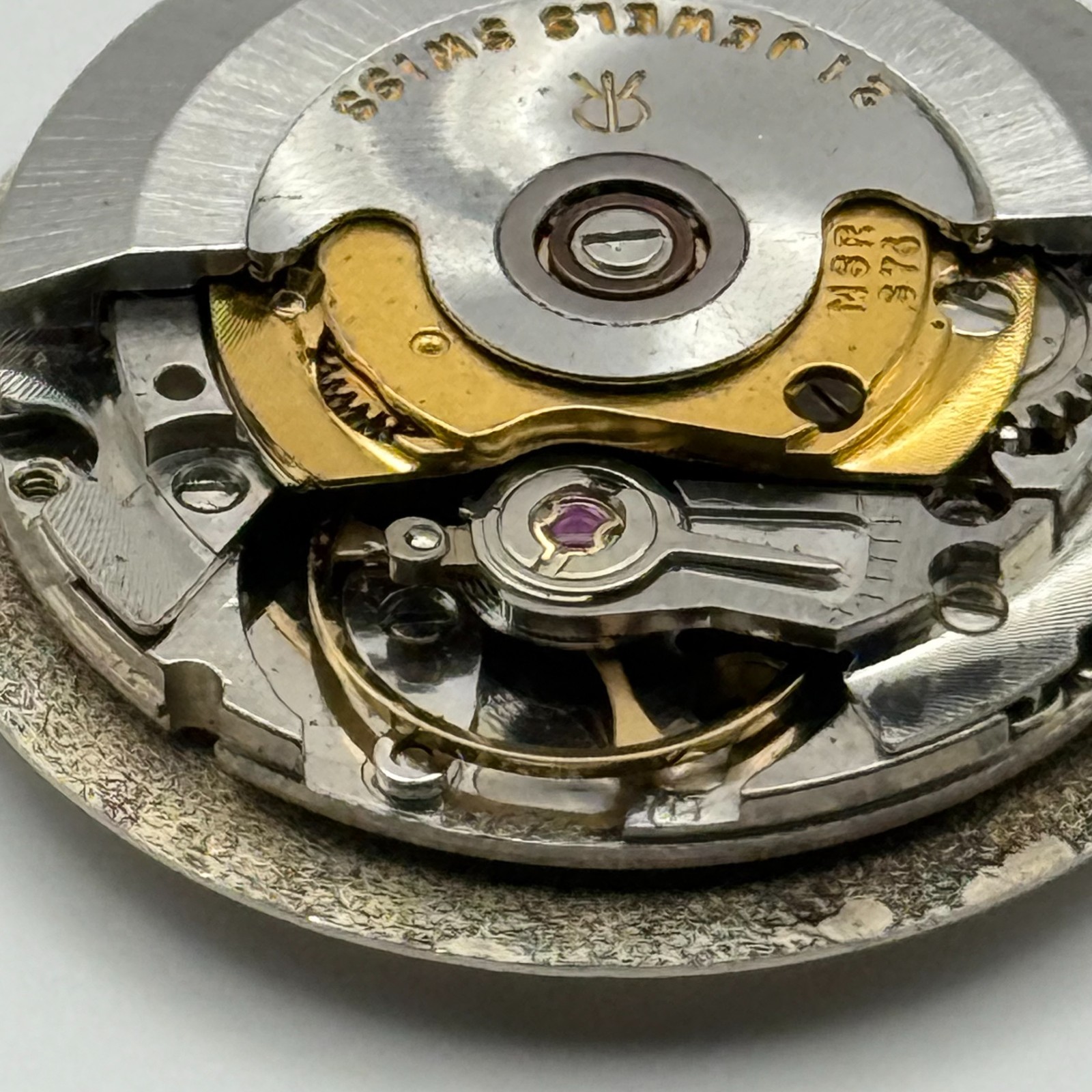 MSR S76-28 Watch Movement Garrard Automatic Vintage Swiss Parts Repair 25.9mm