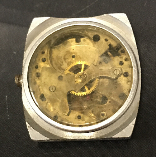Vintage 17 jewel AS 1187 1194 Movement & Middle Case Parts/restore