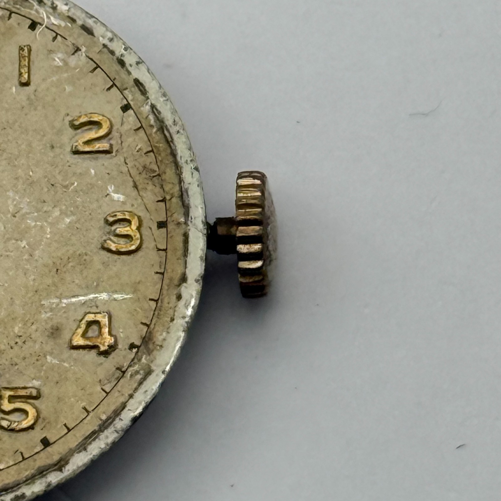 Rotary 440 Watch Movement Swiss 15 Jewels Manual Wind Parts Repair 23.4mm