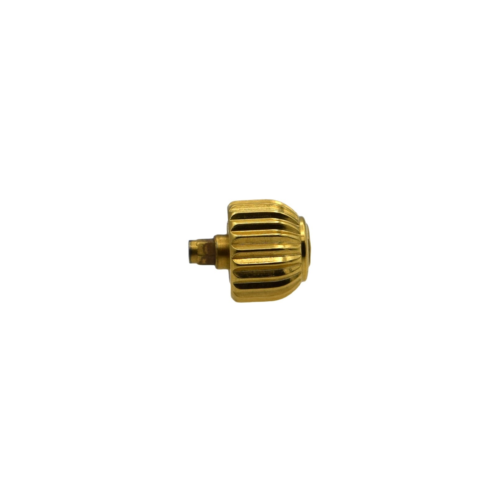 5.2 mm Stainless Steel Screw Down Watch Crown For Tag Heuer Gold