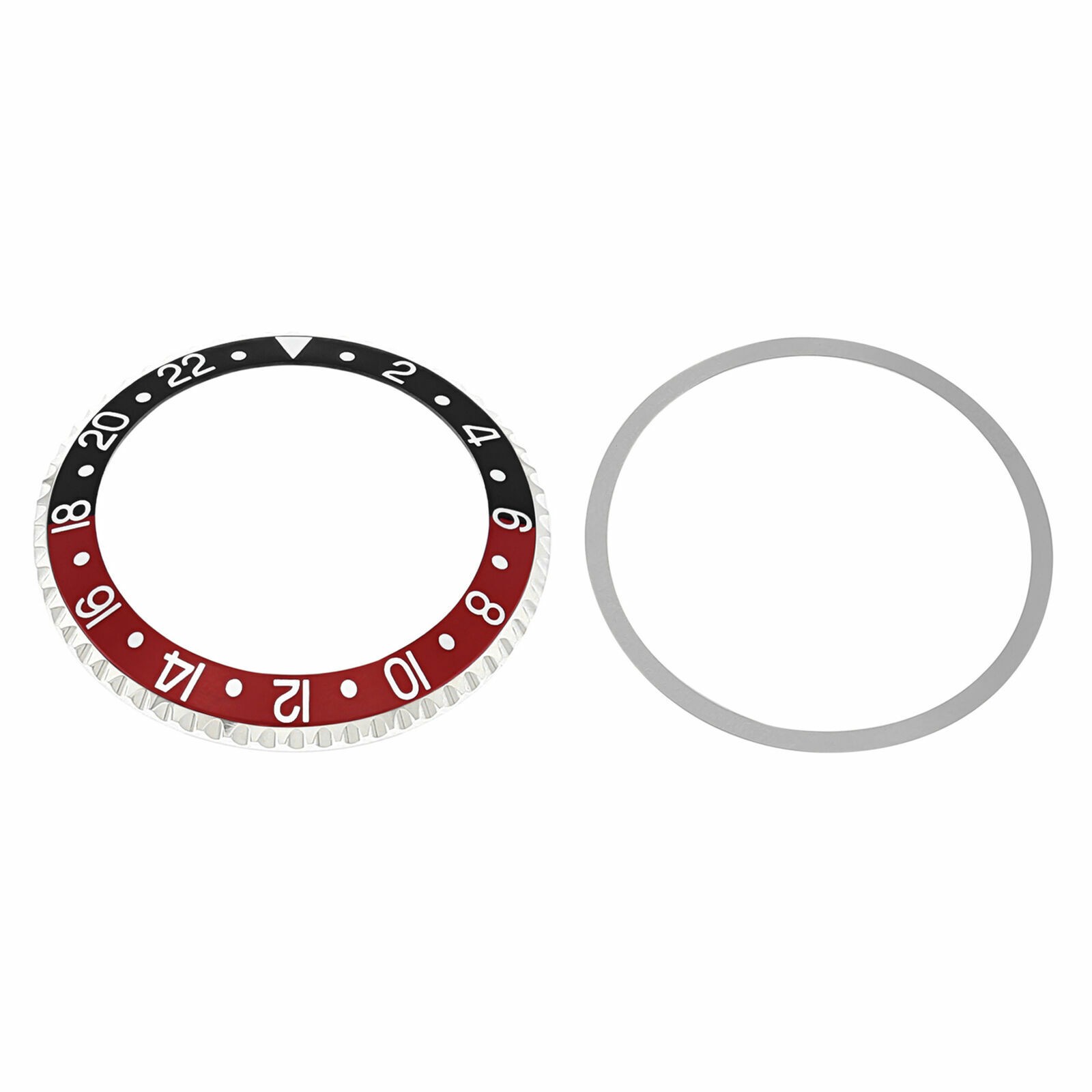 Bezel & Insert For Rolex GMT Master 1670, 1675, 16750 16753 16758 Black Red Coke