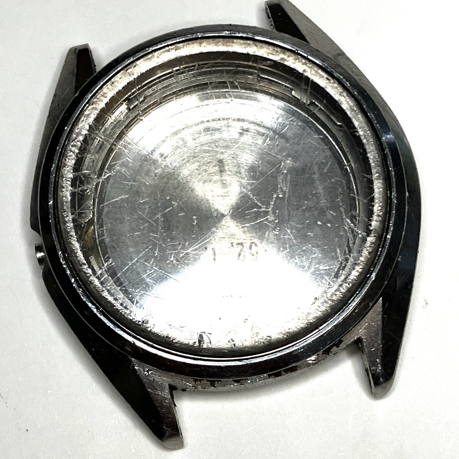 Seiko Lord Matic 5605-7050 Case Set Crystal Bezel Ring Parts Repair LM Japan