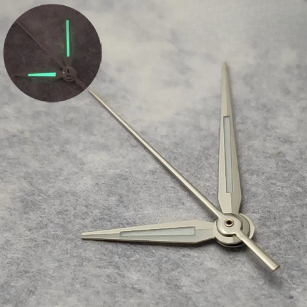 C3 Green luminous Multicolor Watch Hands for NH34 NH35 4R35 NH36 4R36 Movement