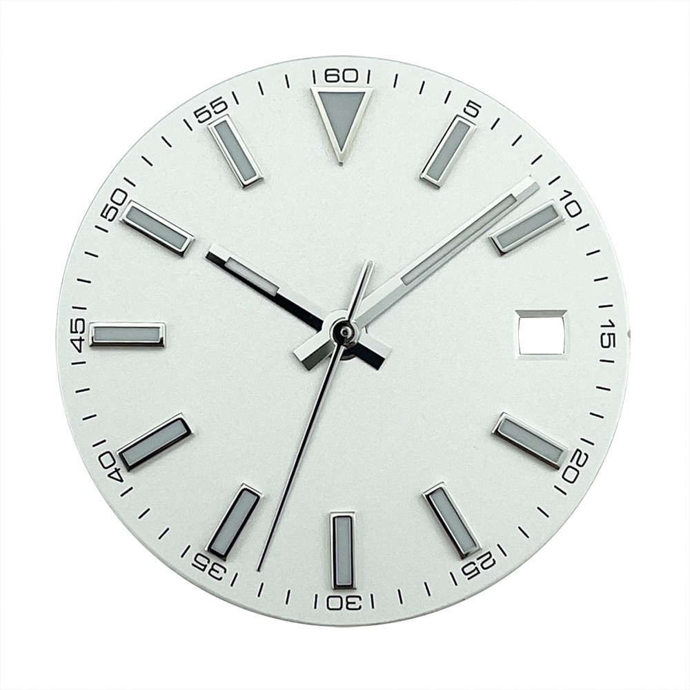 Miyota 8215 DG2813 Replacement Blue 29mm Dial with Date Window and Watch Hands
