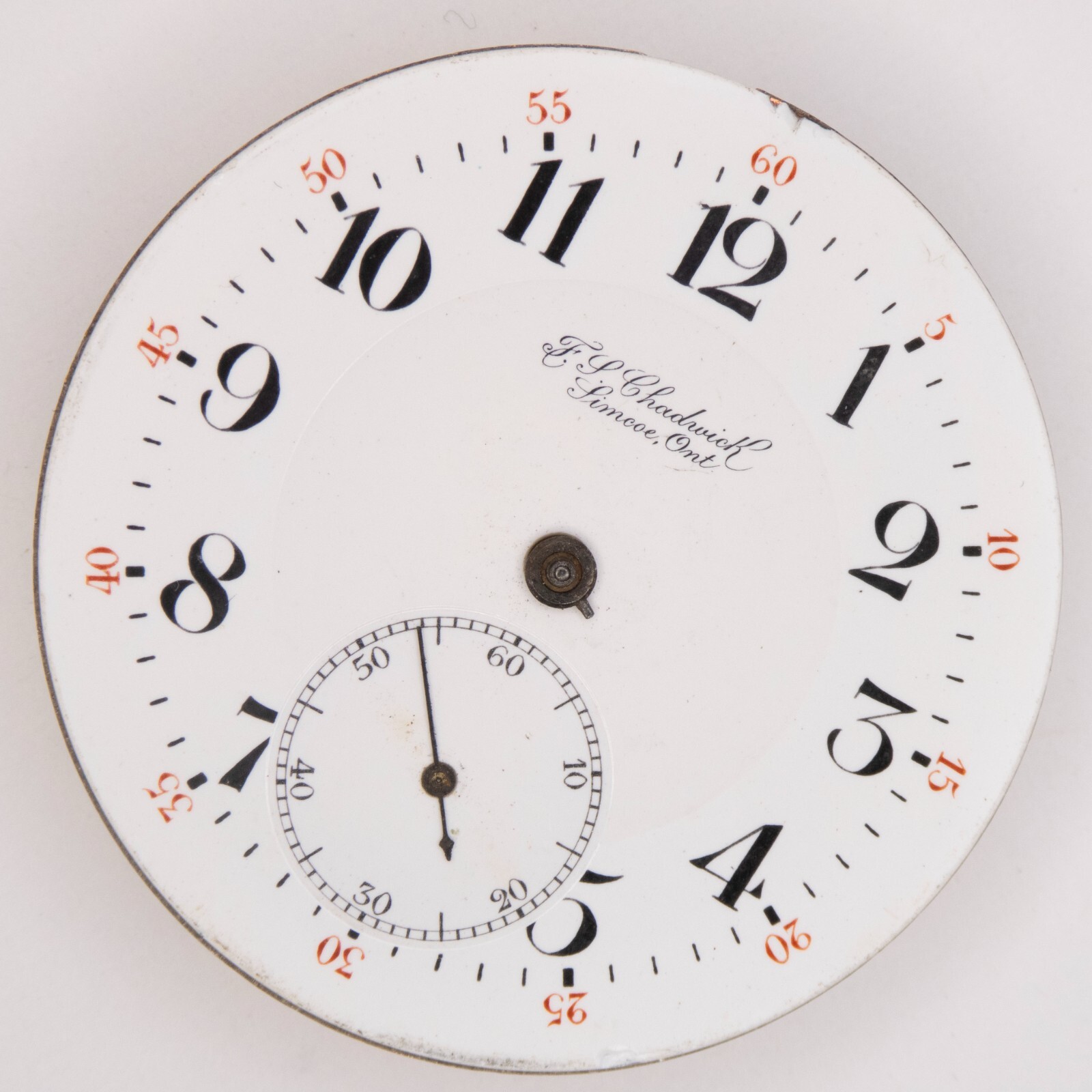 High Grade Swiss 43.1 x 9 mm 17-Jewel Antique Pocket Watch Movement, Parts