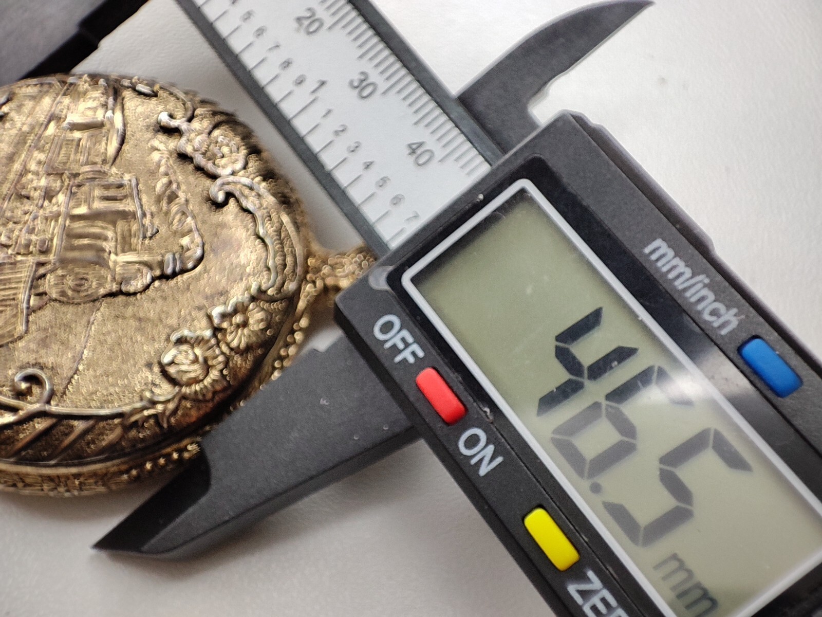 train pocket Watch Jean Paul – 46.5 mm for parts and spares