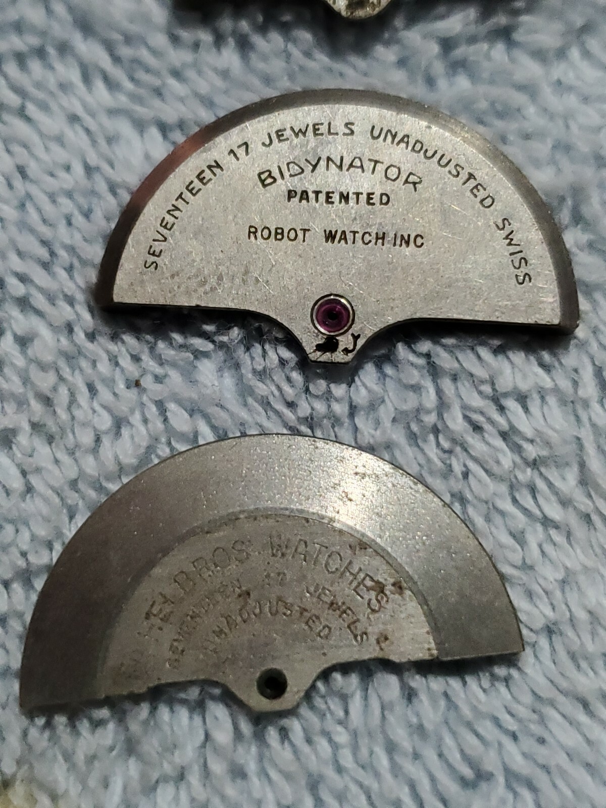 Vintage Oscillating Weights Watch Parts – Various Brands