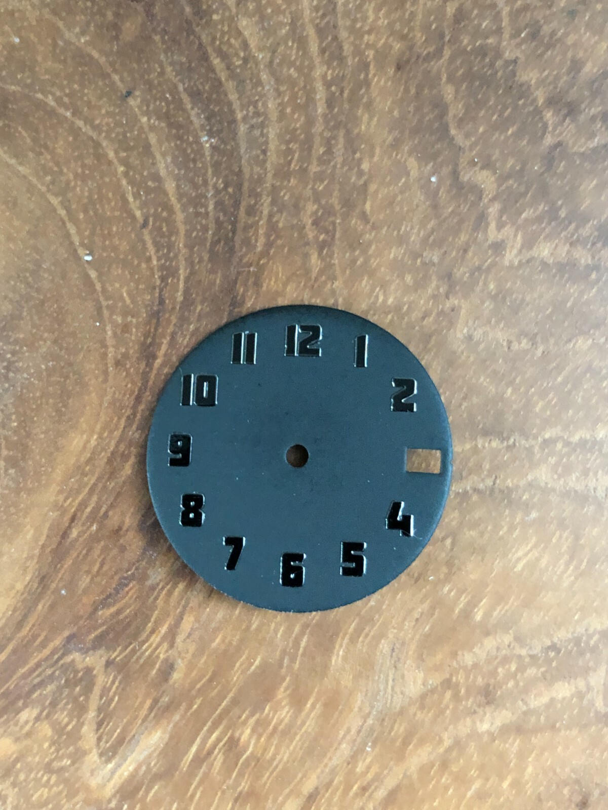 Vostok custom dial numbers silver metal transfer sticker