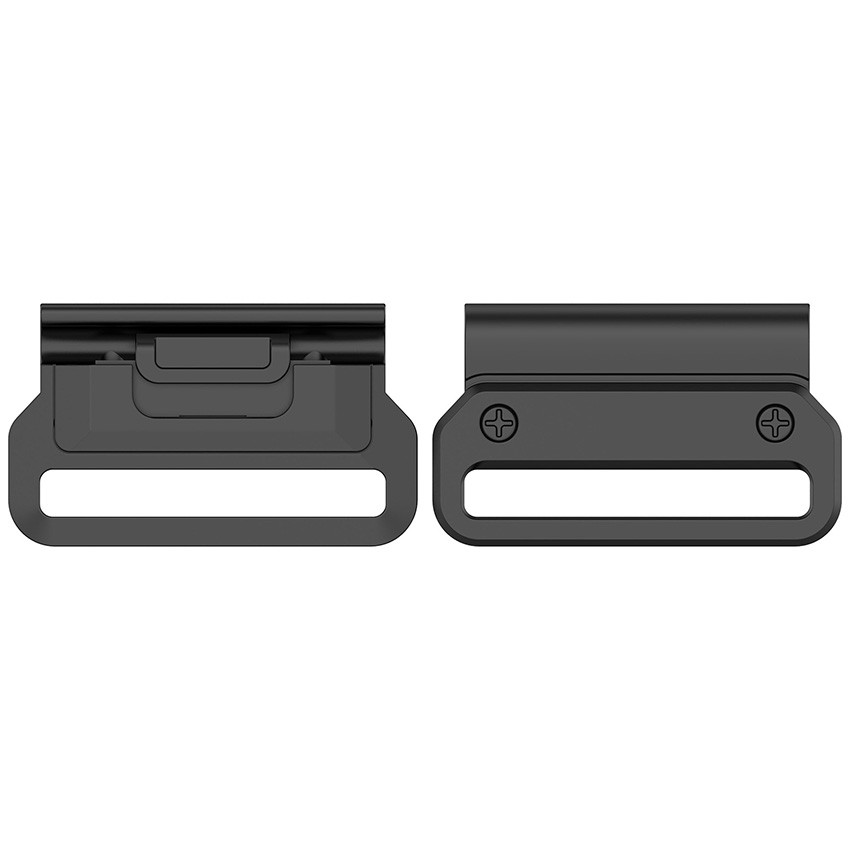 1 Pair Stainless Steel Connector Head Replacement Watch Parts for Garmin Fenix 8