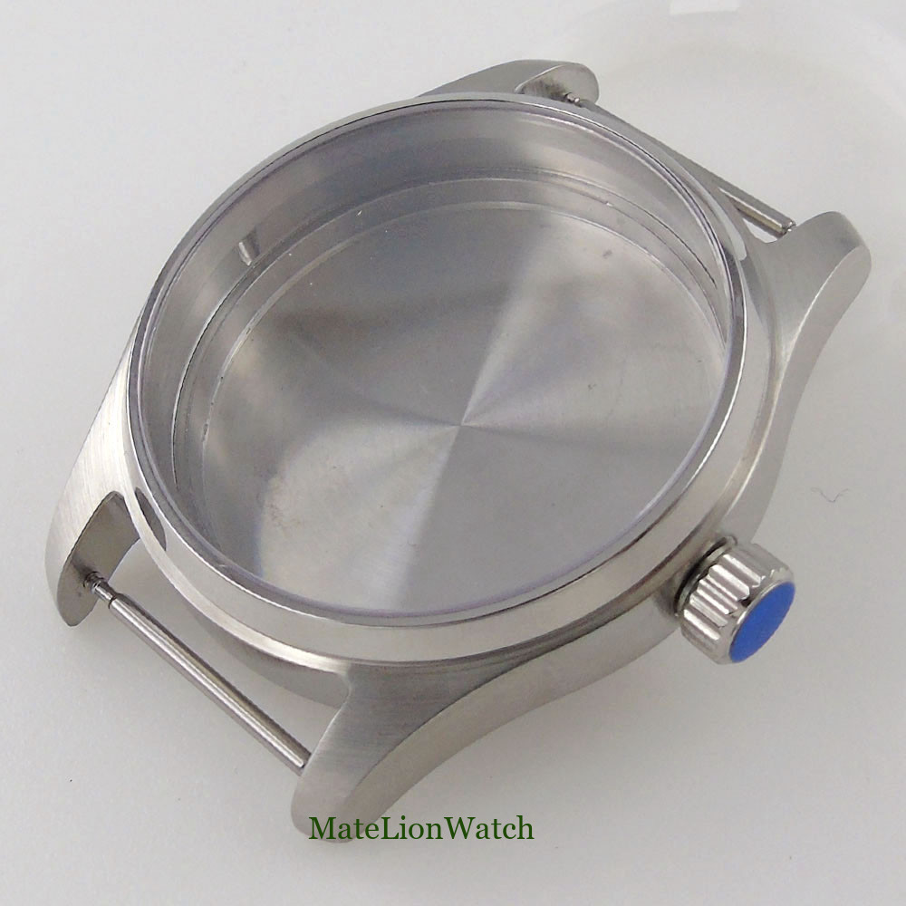 39mm Sapphire Watch Case Fit For NH35/NH36 Movement 200M Waterproof Steel/Bronze