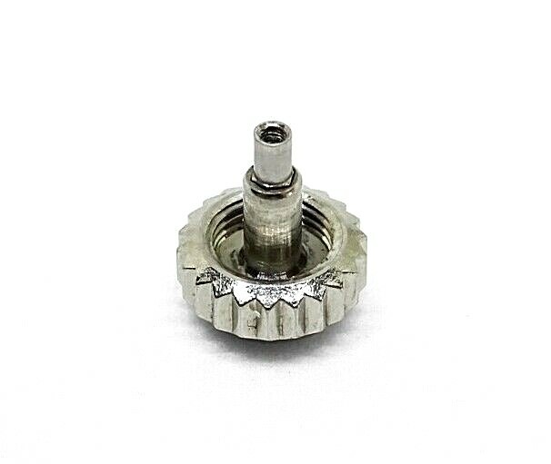 Rolex stainless steel 6mm Monoblonc Watch Crown Part 24-604-0