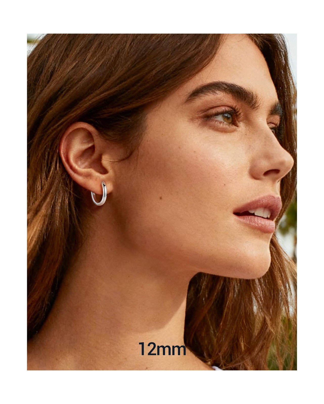 PROSTEEL Hoop Earrings for Women Men, 8mm/10mm/12mm/14mm/16mm/18mm/20mm Small…
