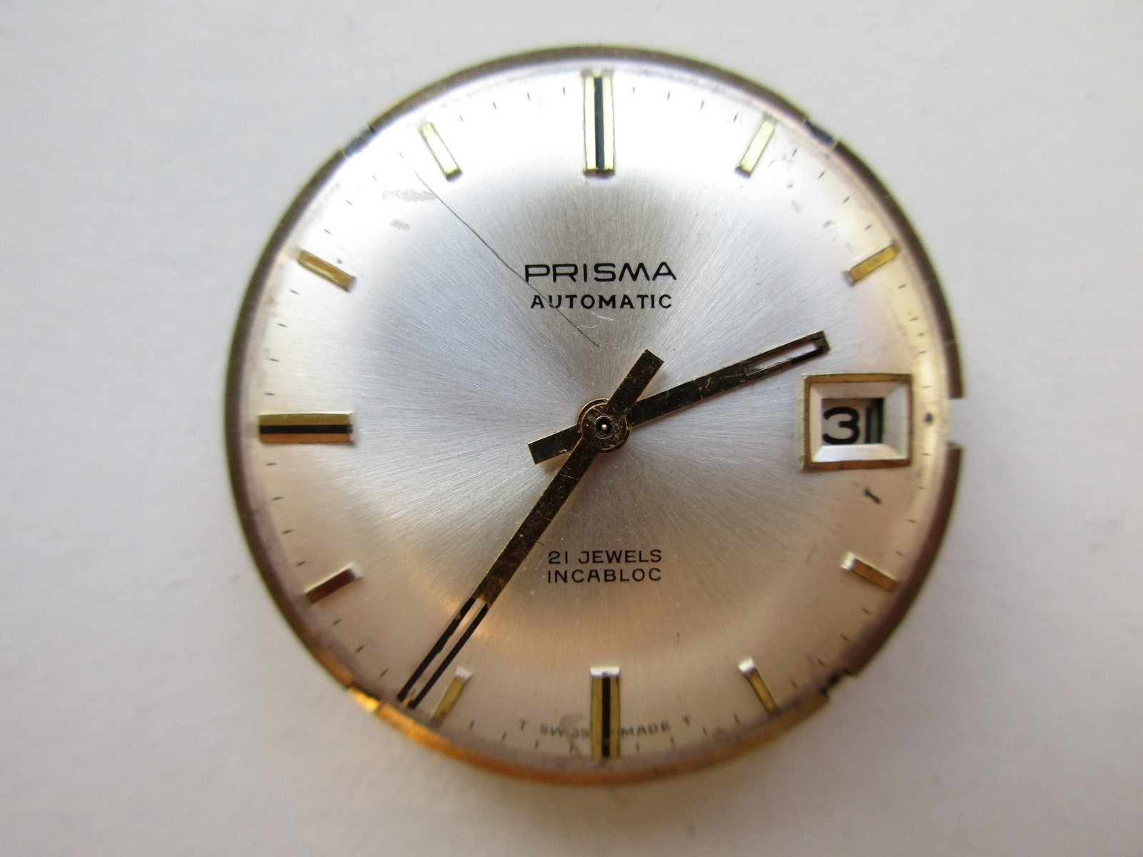 AS A. Schild cal. 1700/01 Swiss automatic watch movement – date at 3 – running