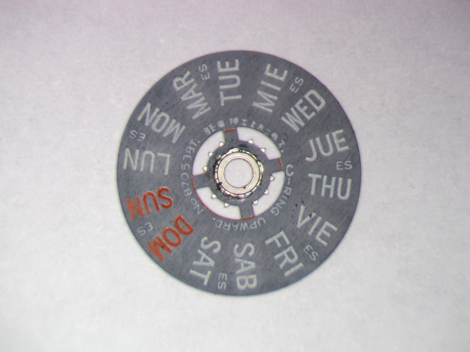 Seiko 6139B 870538 Day star with dial disk ES Repair