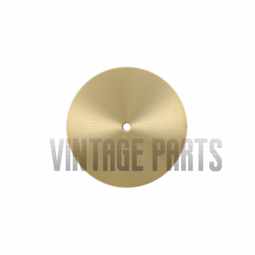 28.5mm No Calendar Window Style Gold Brushed Watch Dial Fit For NH35/36 Movement