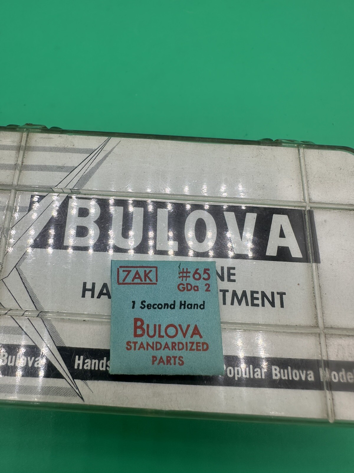 Bulova New 7AK GDa 2 Vintage Second Watch Hand #65 NOS Sealed Package