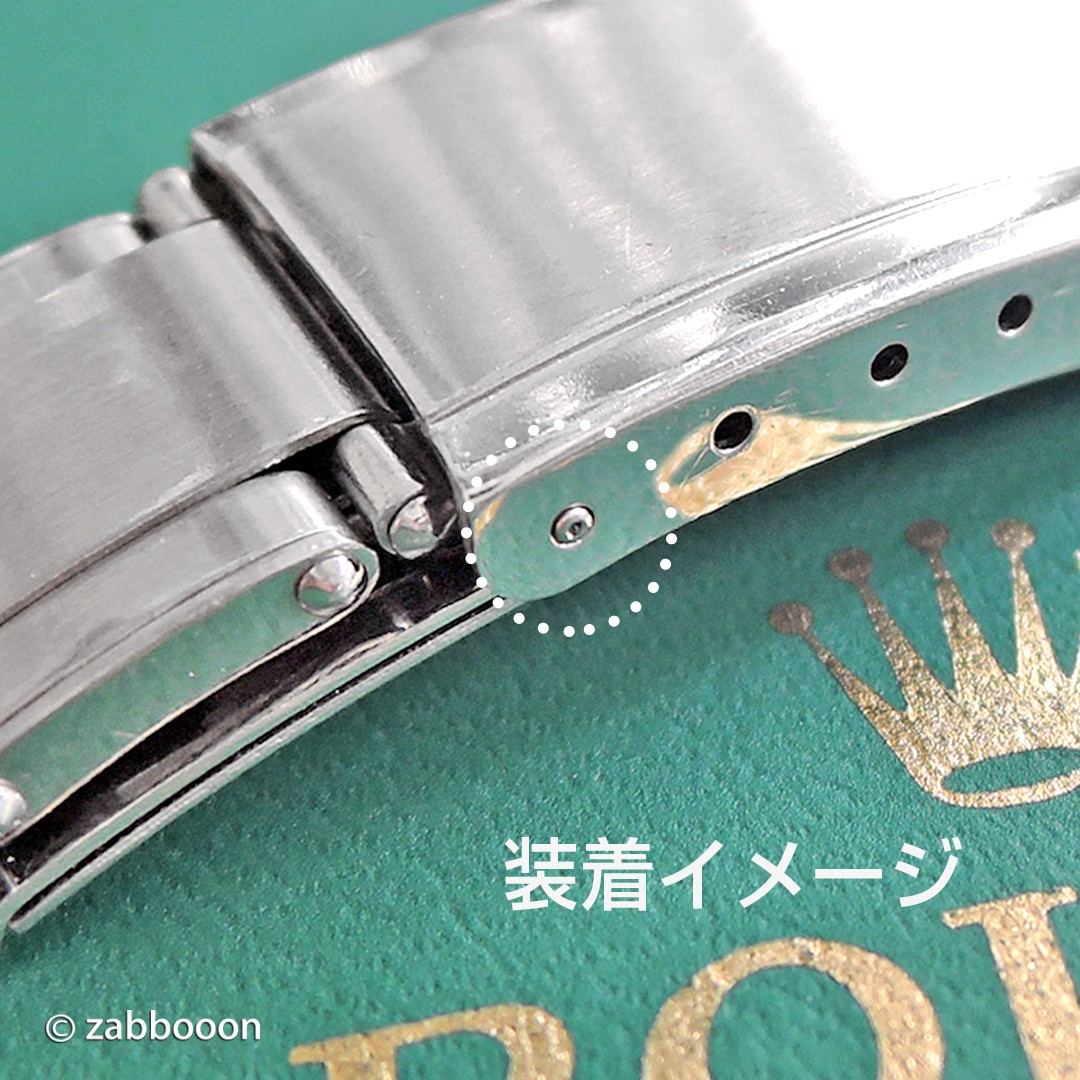 Genuine Rolex Swiss Clasp Spring Bar Buckle for Oyster Bracelet 7836 78360