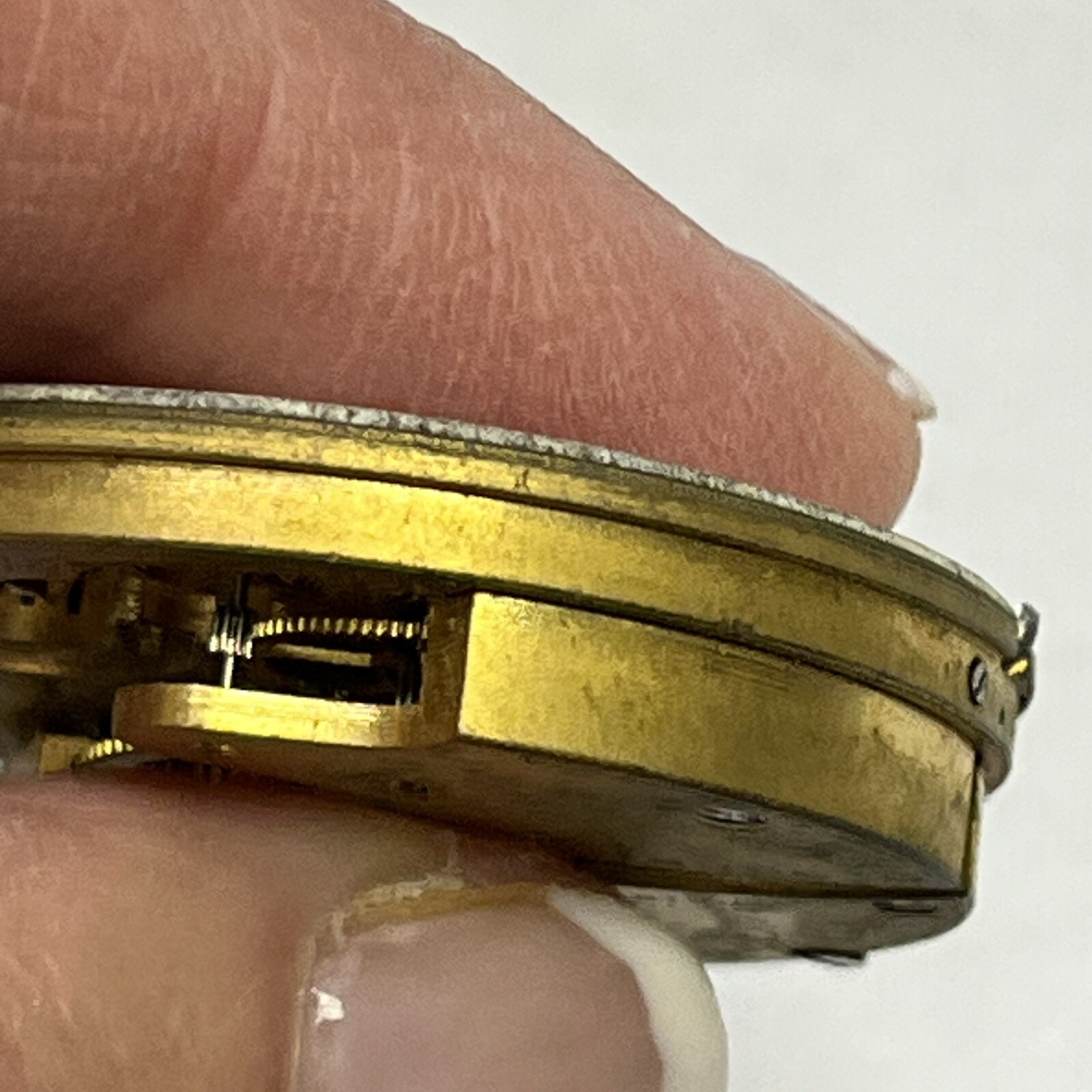 Vintage Pocket Watch Movements Dial Face American Waltham Watch Co. (#5)