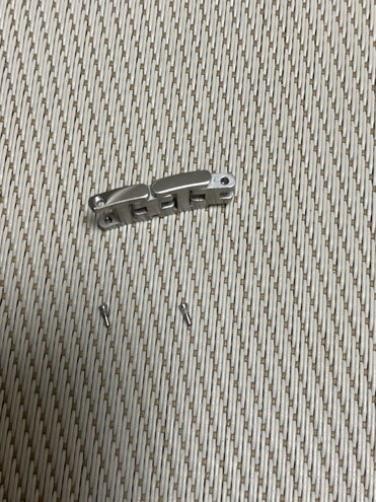 HERMES Clipper women’s watch strap replacement links (12mm, set of two).