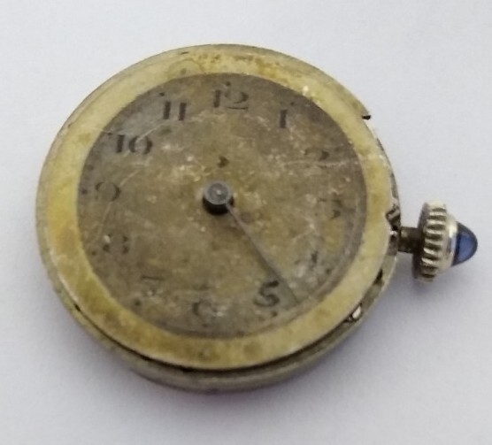 1920’s A RACINE SWISS 15J WATCH MOVEMENT 10.5L RUNNING 23.7mm