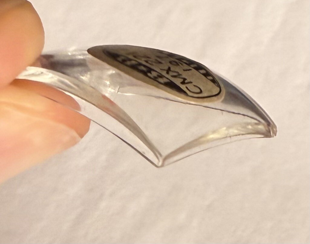 NOS Vintage 1950s Hamilton Stafford High Wall Glass Watch Crystal