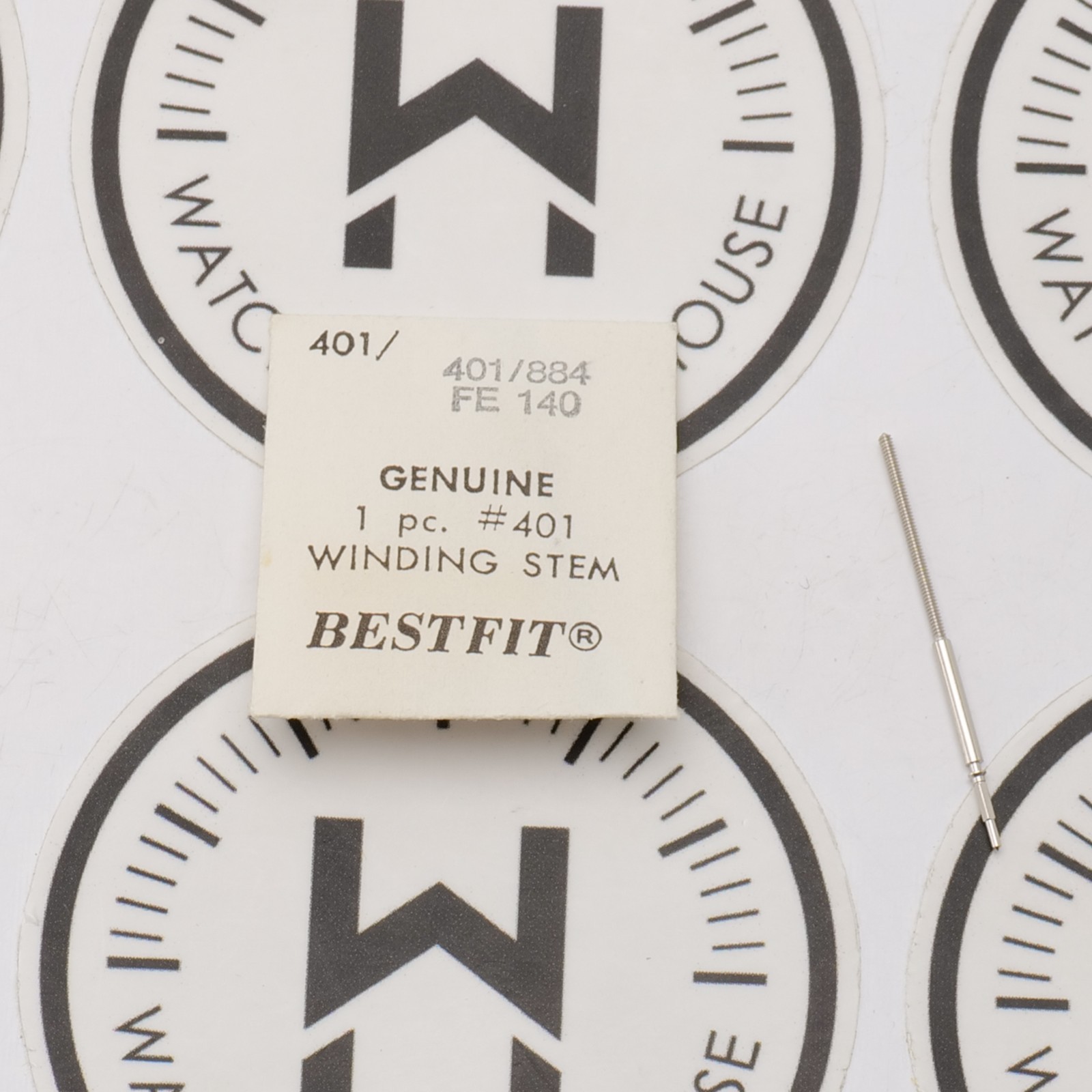 FE 140 Watch Winding Stem Part #401 New Old Stock Watchmakers (C7D22)