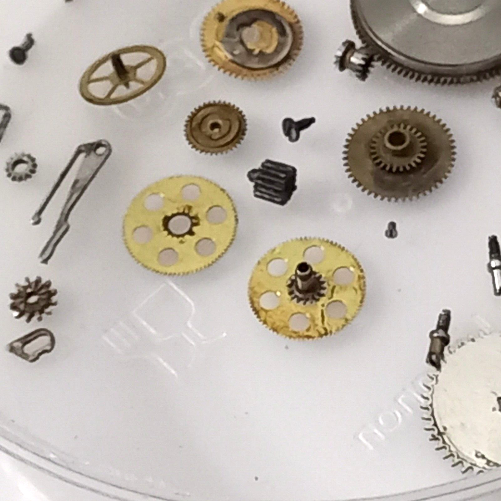 LOT SPARE PARTS VALJOUX 7740 & CAL 11 12 BREITLING HEUER BUREN HAMILTON AS IS