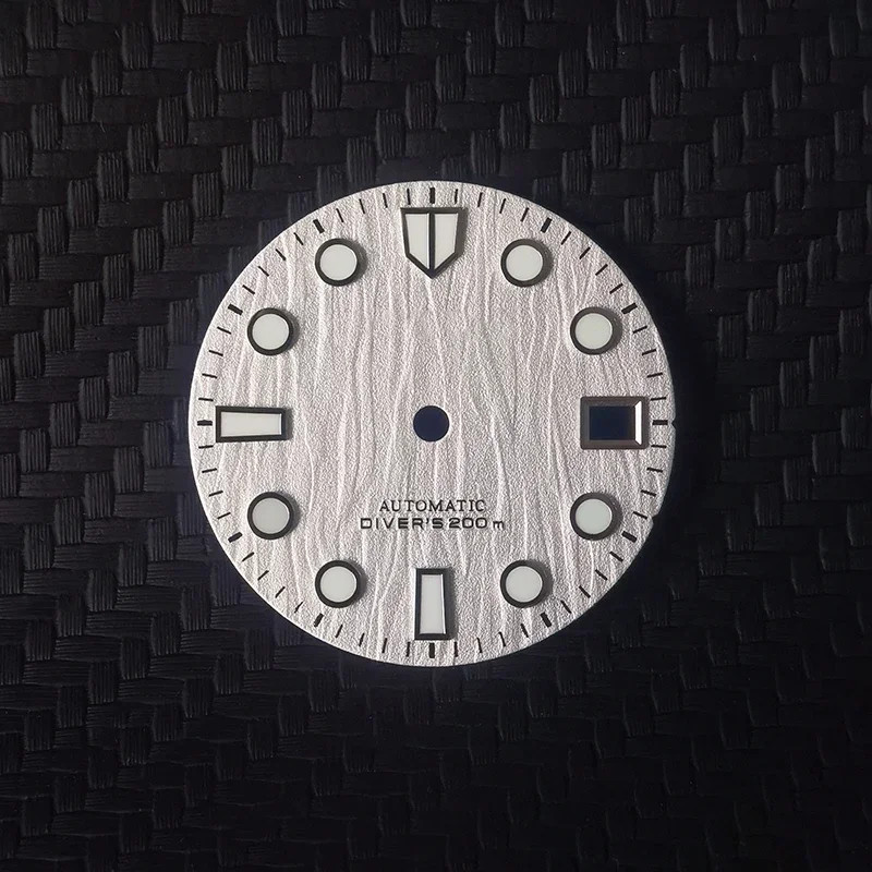 Birch Dial Blue Lume for NH35/NH36 Movement 28.5mm Dial