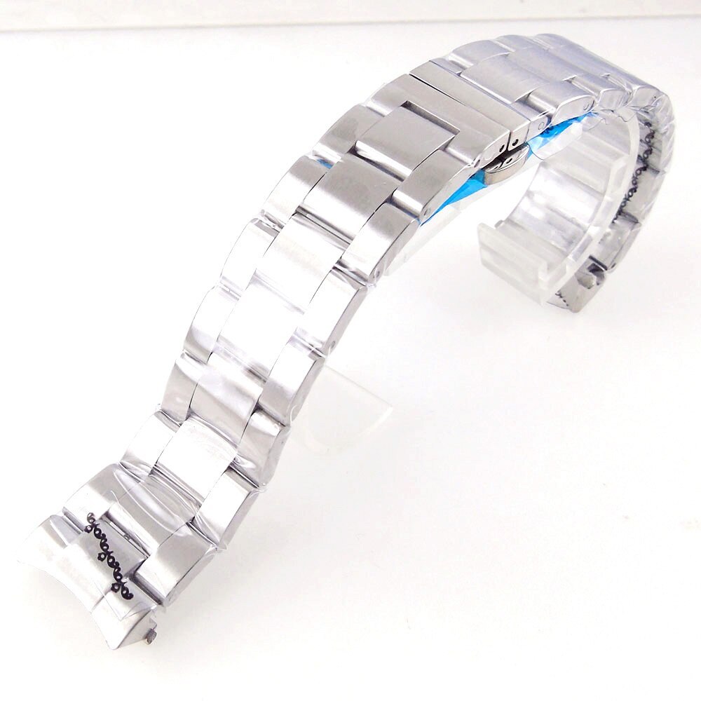 39mm 20ATM Tandorio Sapphire Glass Pilot Watch Case Bracelet For NH35 2824 Watch