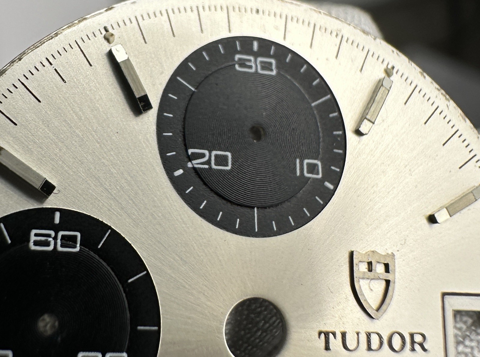 Rare First Series Tudor Prince Chronograph Big Block Watch Dial 94200 94300