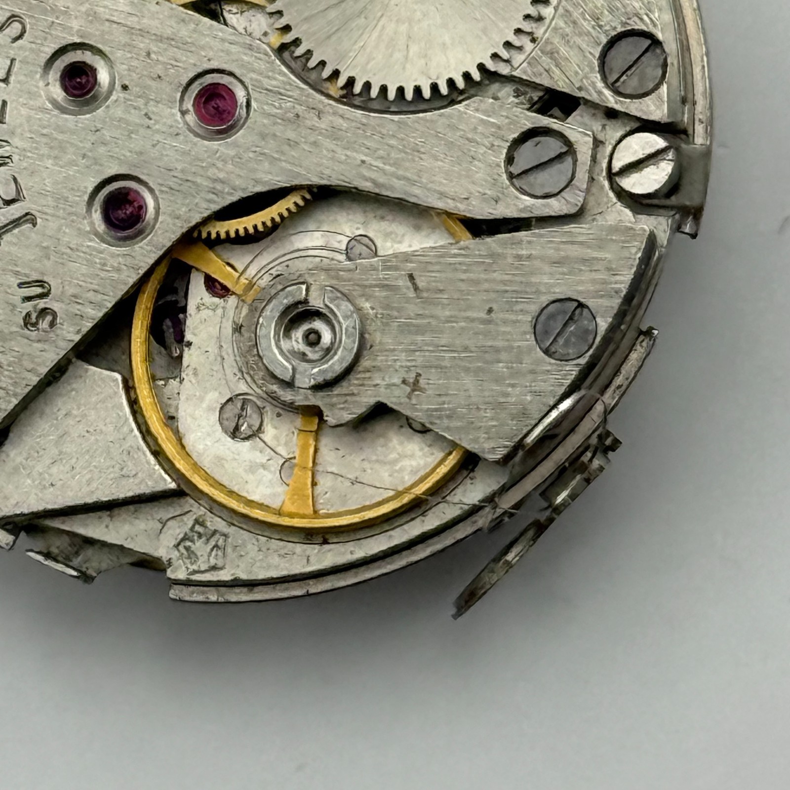 Raketa 2628.H Watch Movement Soviet 17 Jewels Manual Wind Parts Repair 26.6mm