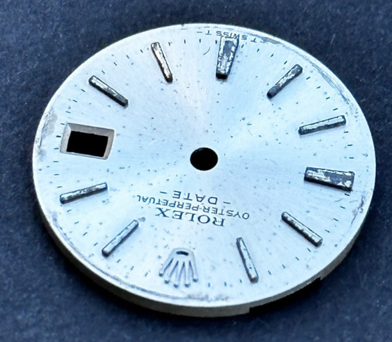 Vintage Rolex Oyster Perpertual Date Watch Dial For 26mm Case 6517 6519 6917