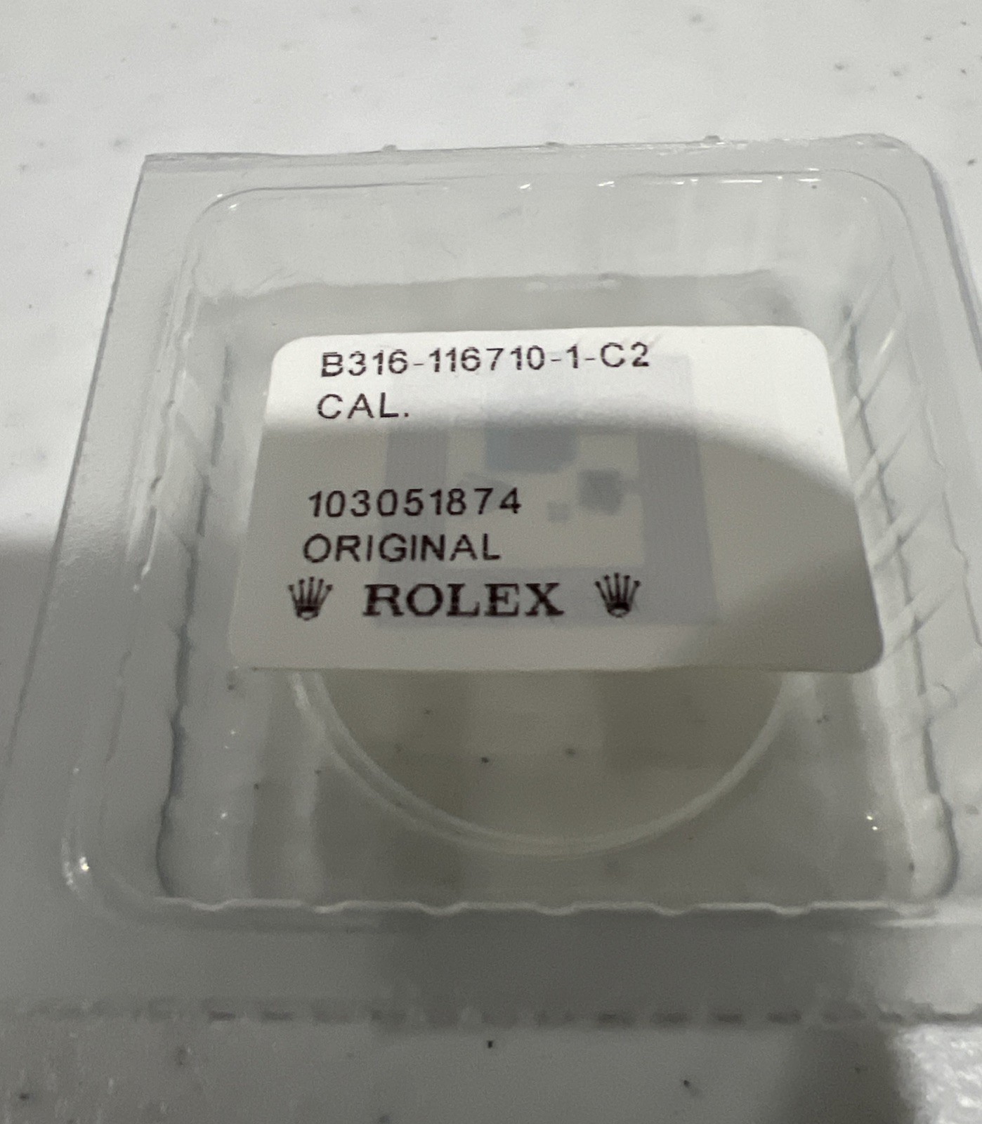 New Rolex Fastening Bezel Ring 316-116710-1-C2 – 2 In Each Package – New 116610