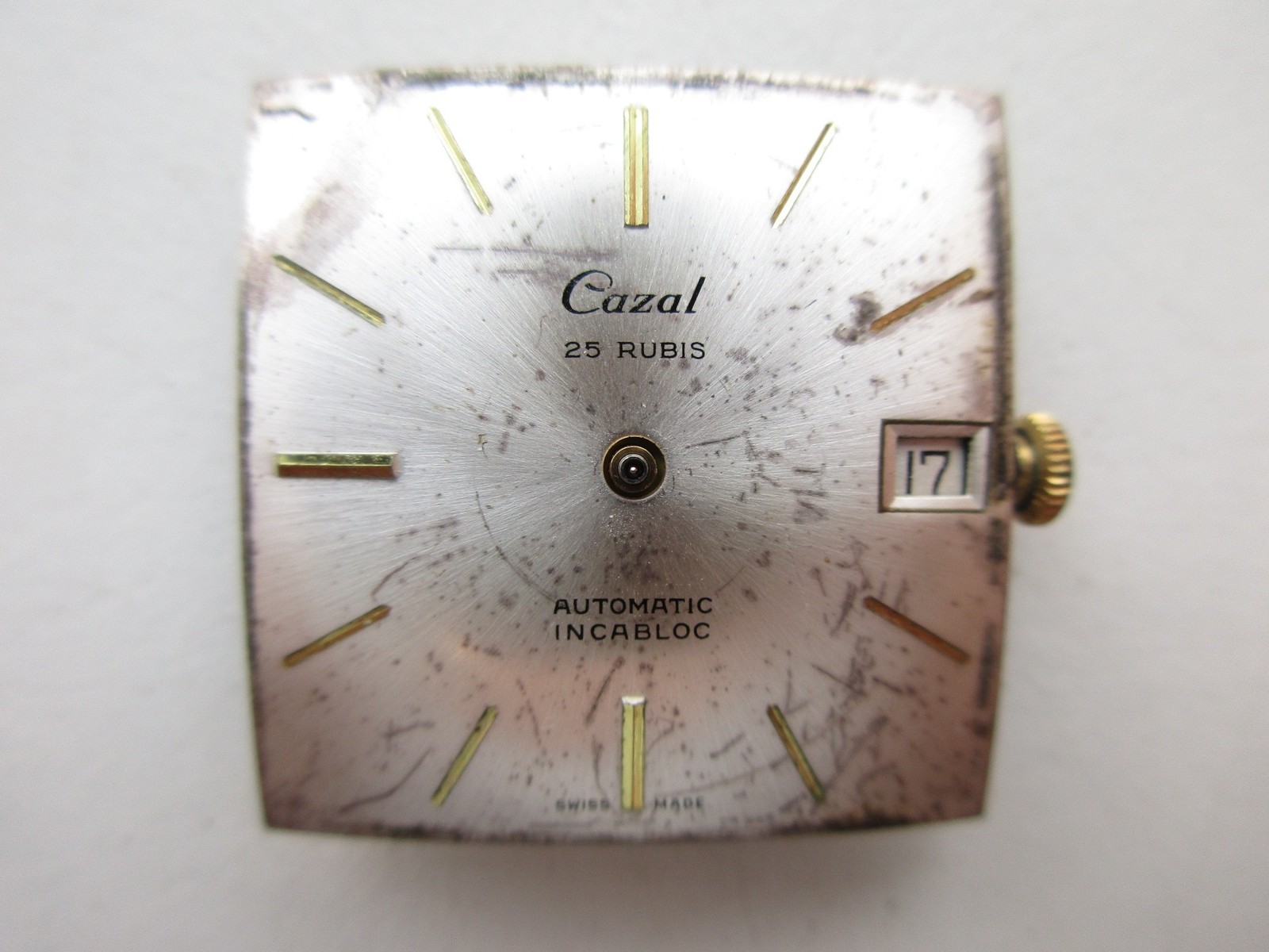 AS A. Schild cal. 1700/01 Swiss automatic watch movement – date at 3 – running