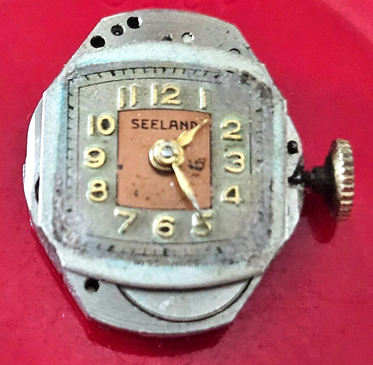 VINTAGE~SEELAND~17J SWISS WATCH MOVEMENT