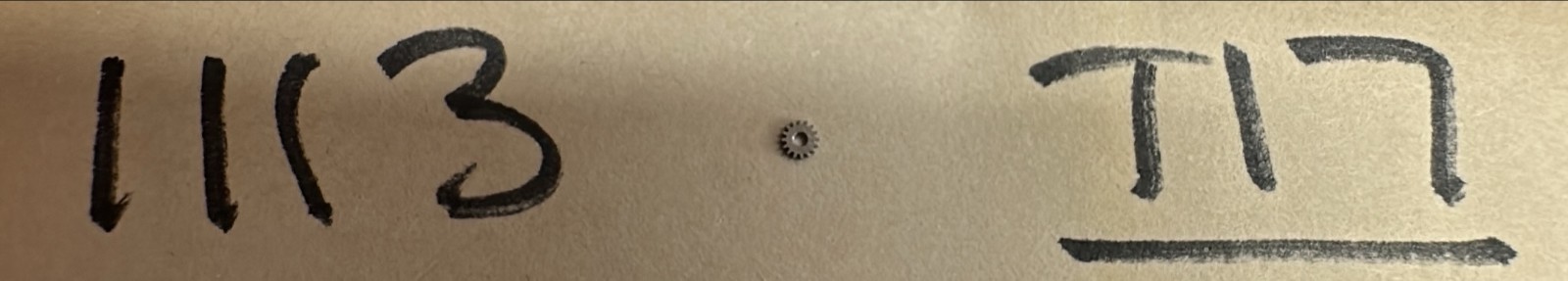 Vintage ORIGINAL Omega Setting Wheel Part #1113! Many Calibers Available!