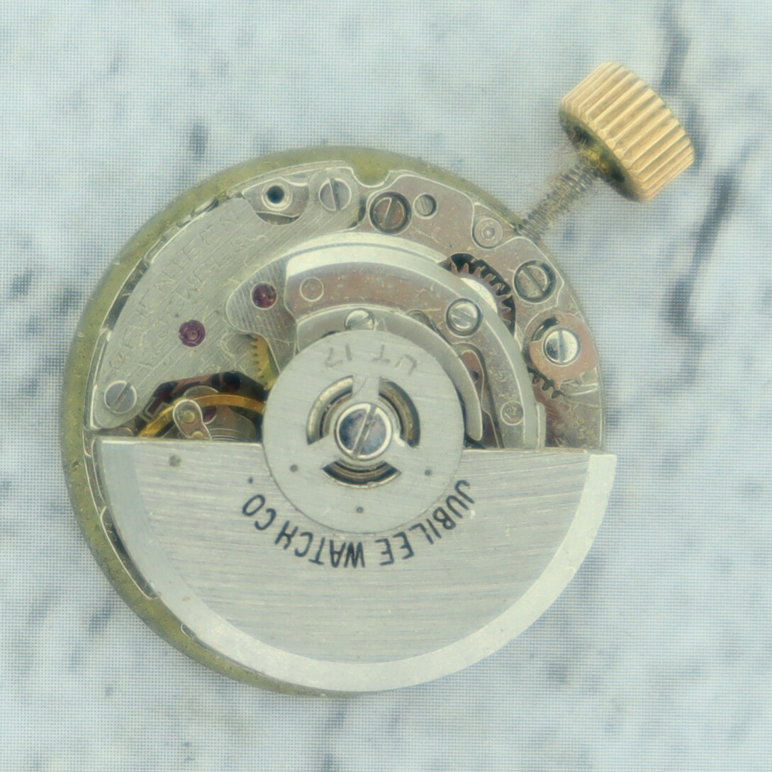 Vintage Jubilee 17 Jewel Automatic Ladies Wristwatch Movement Universal Time 17