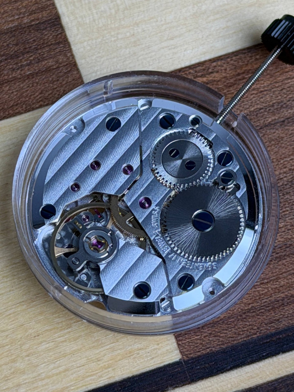 Brand New ETA Peseux cal 7001 movement Manual winding small seceond hand