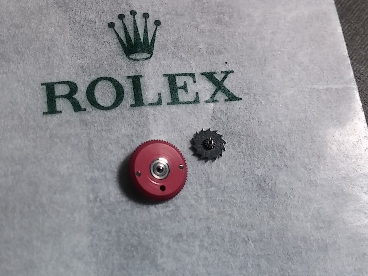 Genuine Rolex 2235 2230 540 REVERSING WHEEL. New, Authentic, Genuine-open