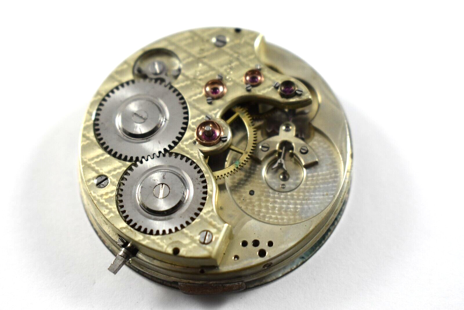 Swiss Made Agassiz 44mm High Grade Incomplete Pocket Watch Movement lot.ff