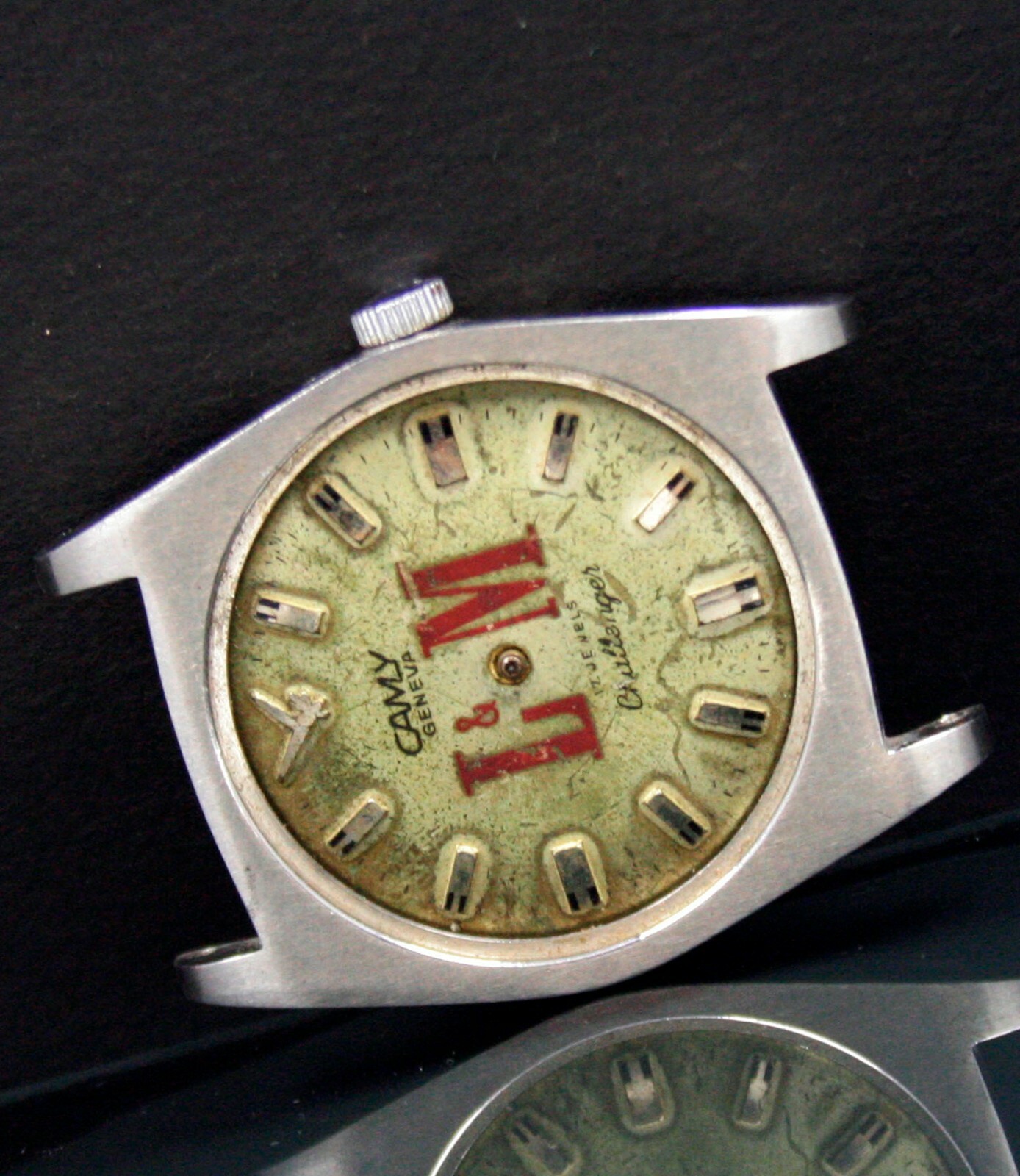 Camy Geneva Winding L&M Logo Dial Vintage Watch FOR SPARES