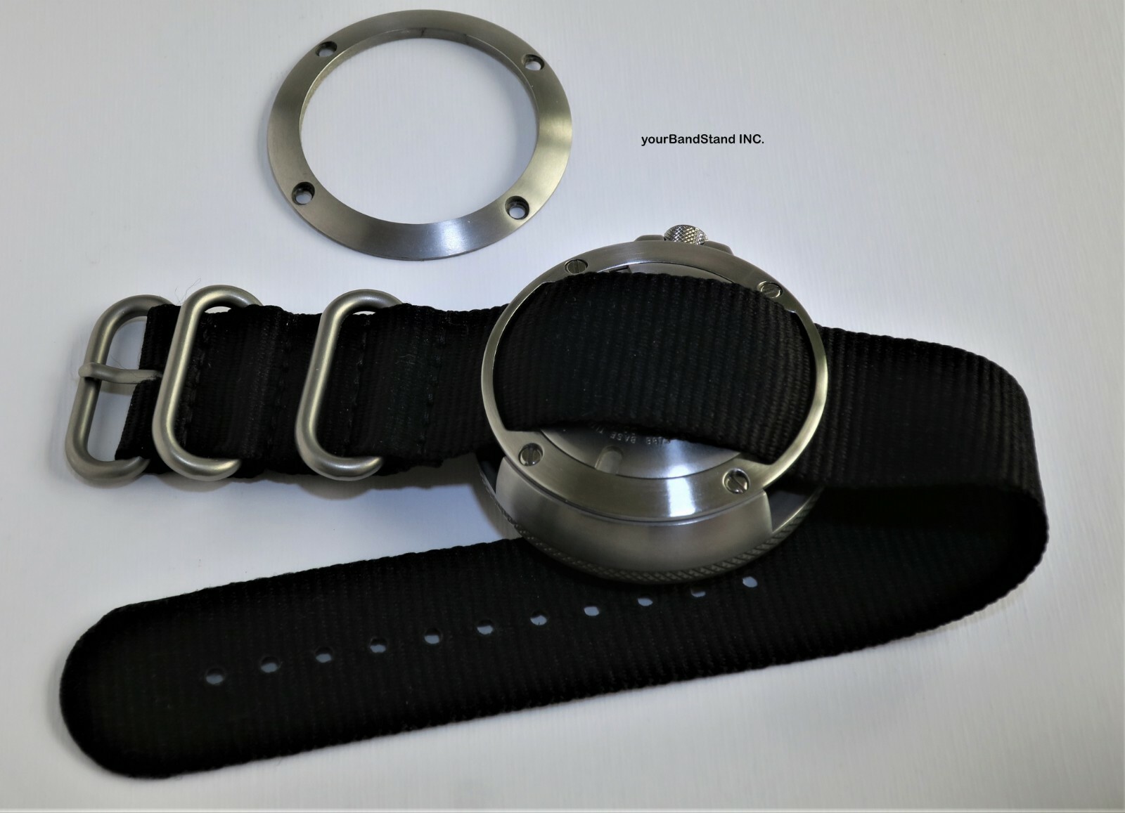 CLEARANCE!! Silver Ring adapter Citizen Ecozilla Autozilla Eco Zilla Fits BJ8050