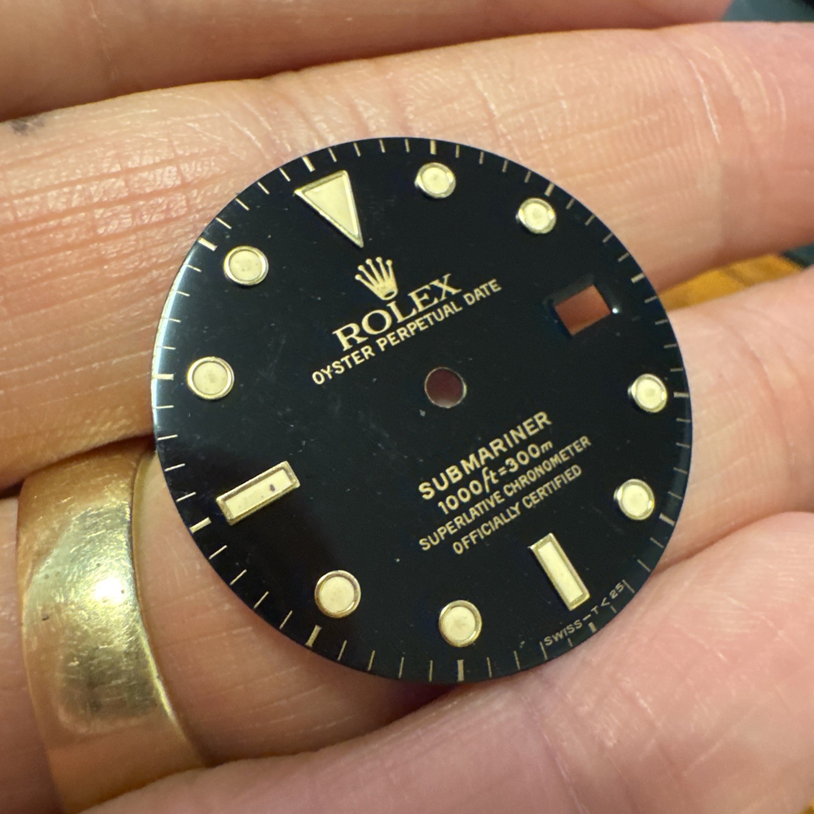 Original Rare Rolex Oyster Submariner 16618 16613 dial excellent condition (S5)